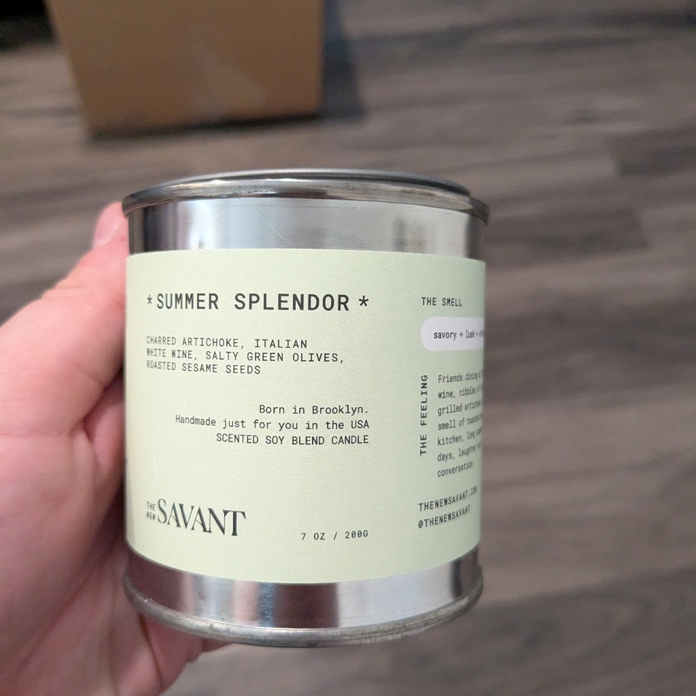 THE NEW SAVANT | Summer Splendor Candle (Currently Sold Out)